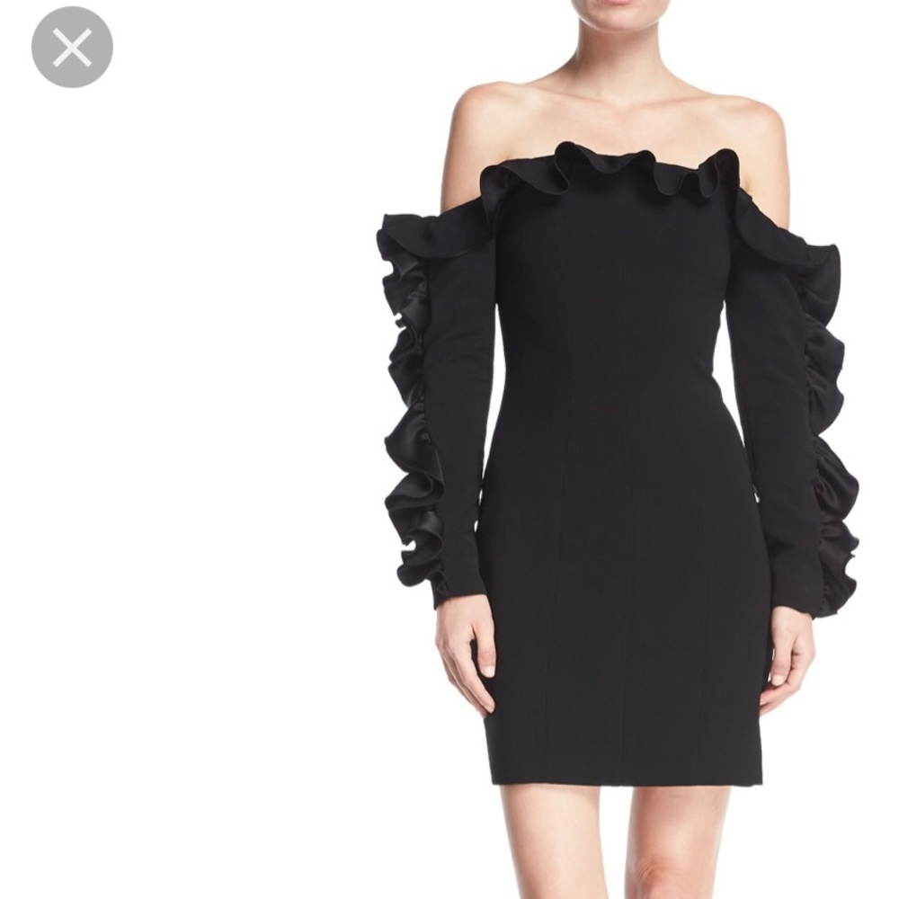 Rosiemarie Off-the-shoulder Straight Dress